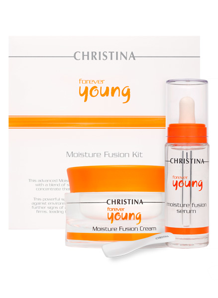 Набір для інтенсивного зволоження шкіри - Christina ForeverYoung Moisture Fusion Kit