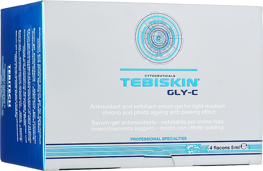 Tebiskin Gly-C Отшелушивающий гель с гликолевой кислотой и витамином С
