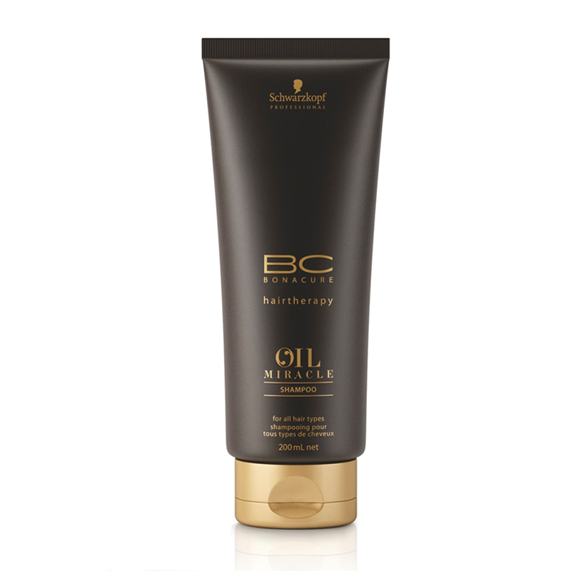 Шампунь «Золотое сияние» - Schwarzkopf BC Miracle Oil shampoo