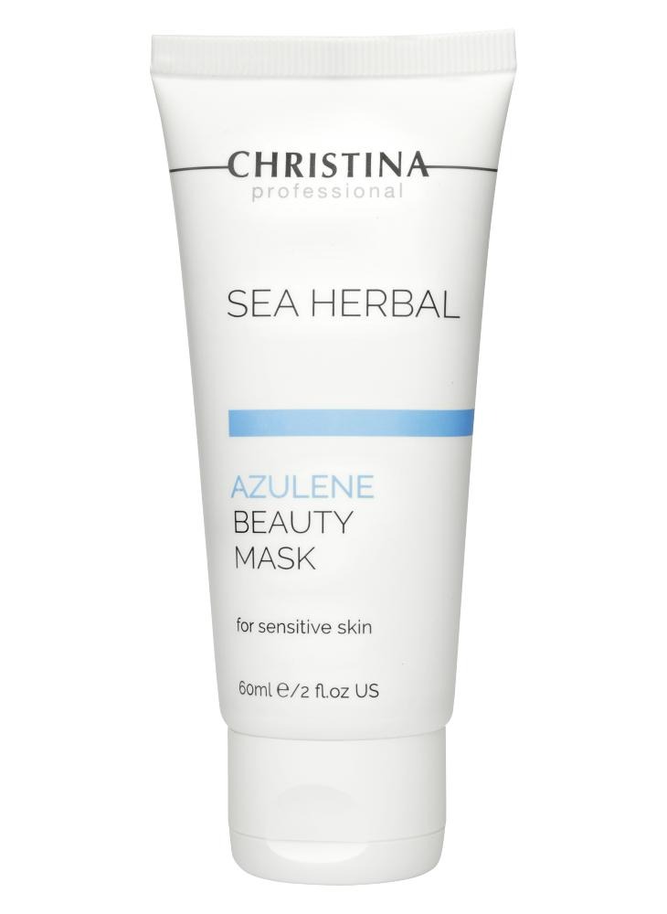 Азуленовий маска краси для чутливої шкіри - Christina Sea Herbal Beauty Mask Azulene