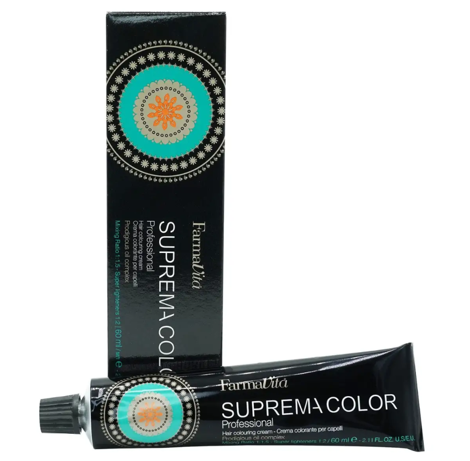 Farmavita Suprema Color - Крем-краска для окрашивания волос 60мл 10.02 - Платиновый блондин жемчужный