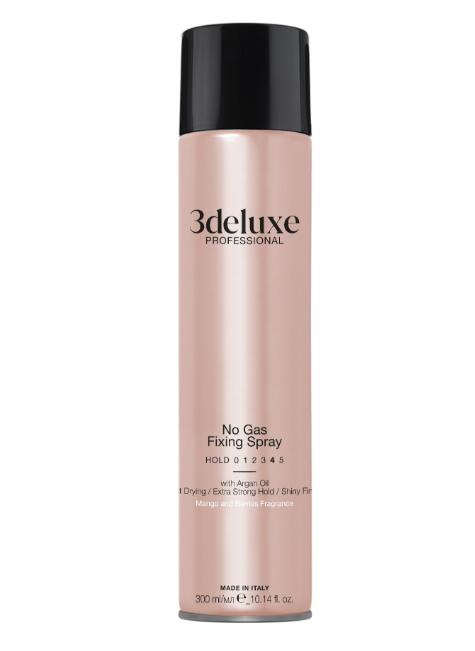 3DELUXE No Gas Fixing Spray Лак для волос экстрасильной фиксации без газа 300 мл - 23974 3DELUXE No Gas Fixing Spray Лак для волос экстрасильной фиксации без газа 300 мл - 23974