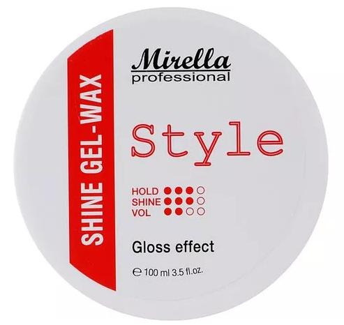 Mirella Professional Style Shine Gel-wax - Блискучий віск для укладання волосся 100мл - 23983 Mirella Professional Style Shine Gel-wax - Блискучий віск для укладання волосся 100мл - 23983