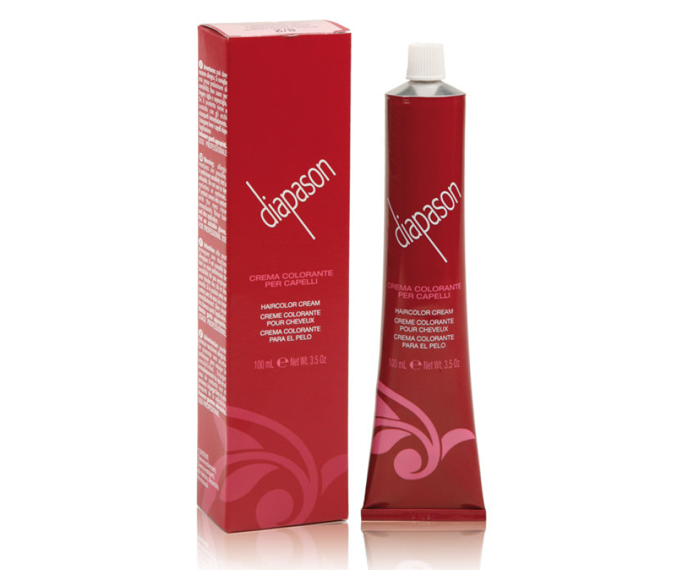 Крем-краска для волос - Lisap Diapason 100мл 4/58 шатен красно-фиолетовый - 12887
