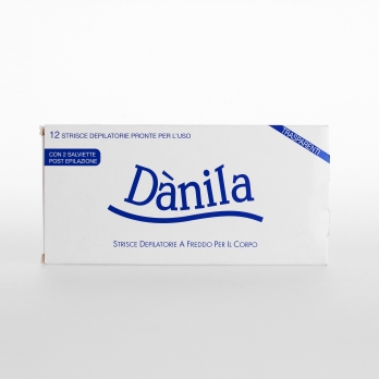 Холодный воск для тела в полосках - Danila Cold Wax Strips For Body 6 шт - 13790