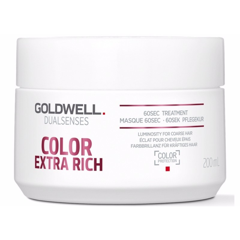 Goldwell Color Extra Rich Mask - Интенсивный уход для окрашенных волос 60 сек 200 мл - 16376