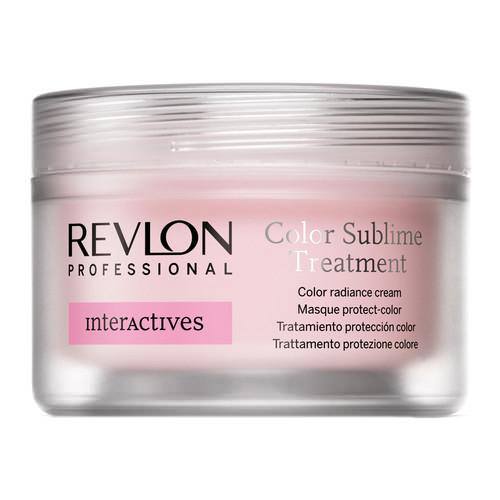 Крем для придания блеска окрашенным волосам - Revlon Professional Interactives Color Sublime Treatment - 11309