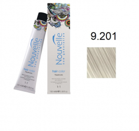 Стійка крем-фарба - Nouvelle X-Chromatic Hair Color 100мл 9.201 - Срібний місяць