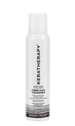 KERATHERAPY Fiber Thickening Spray Medium Brown- Спрей камуфляж для приховування залисин и сивого волосся
